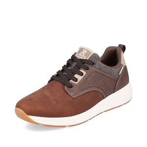 11901 00 07005 22:Cuir / Textile/Marron