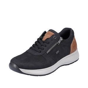 B77A6 24 B7613 00:Cuir / Textile/Noir