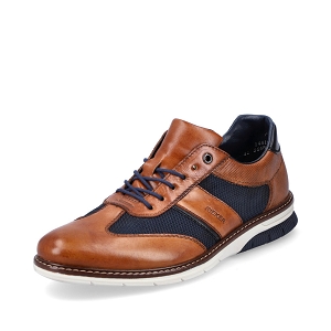 03064 25 14410 24:Cuir / Textile/Marron