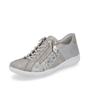 14450 14 L7458 40:Cuir / Textile/Gris clair