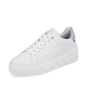W0501 90 W0501 80:Cuir enduit/Blanc