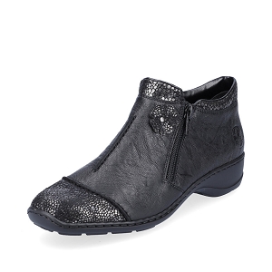 Boots rieker femme noir shop