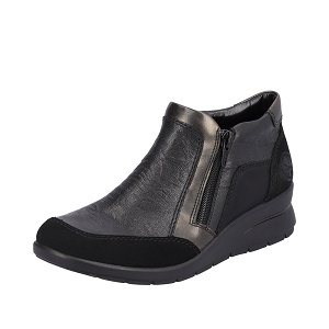V79M6 52 L4851 00:Cuir / Textile/Noir