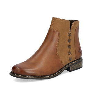 42505 80 Z4951 24:Cuir / Textile/Marron