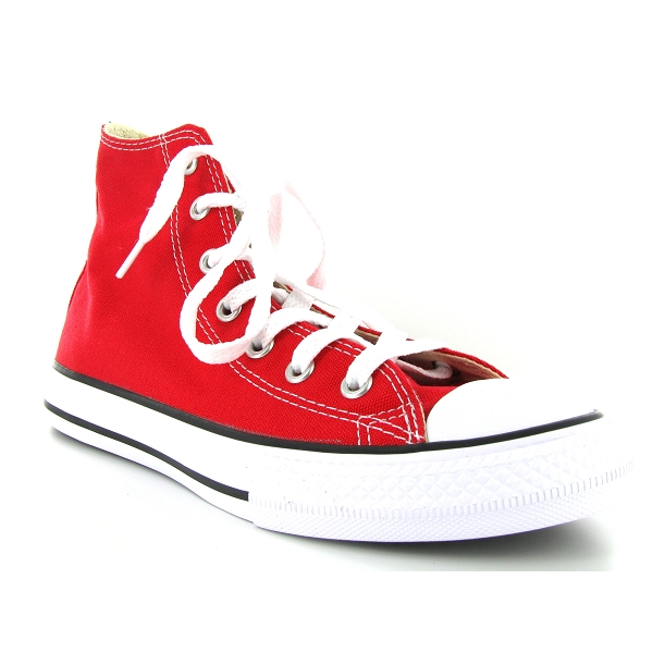 converse blanche avec ecrit converse en rouge