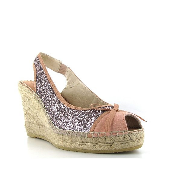 Sandales Beige La Maison De L'Espadrille – Tongs Femme En Liège (pointure 38)