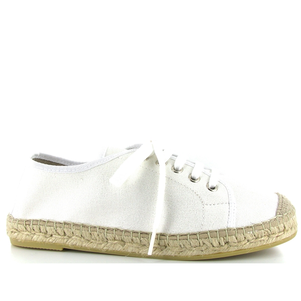 espadrille compensée a lacet