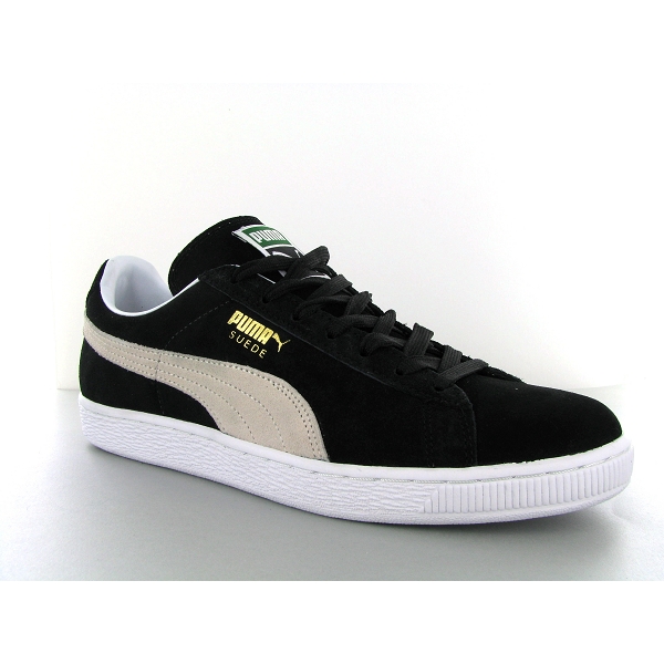 puma suede noir et rouge