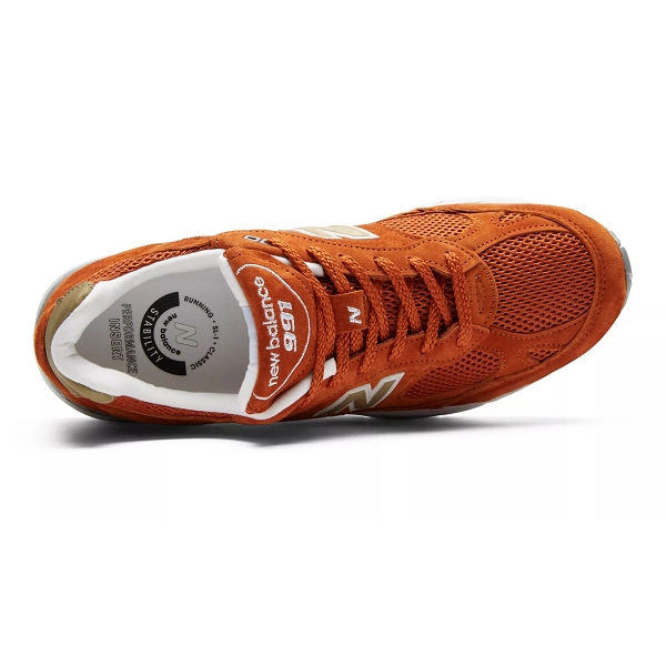 New balance 991 burnt orange discount