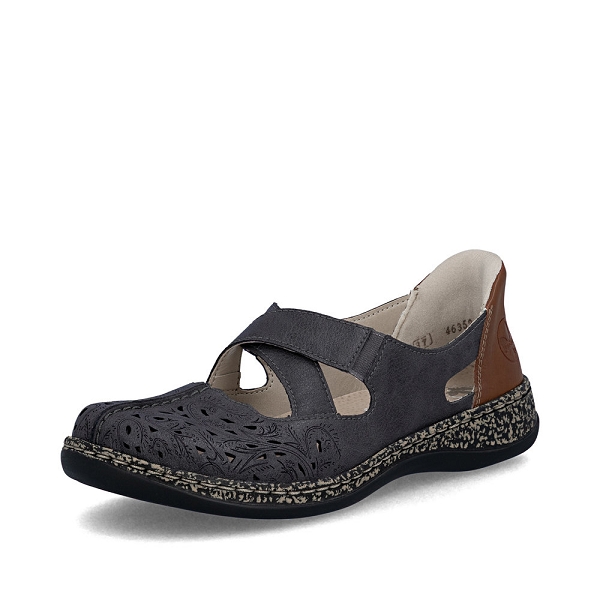 Rieker ballerines 46352 45 gris