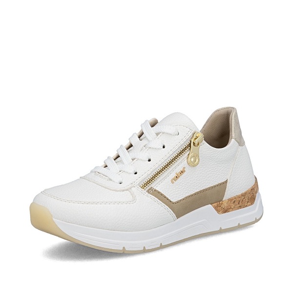 Rieker sneakers 58902 80 blanc