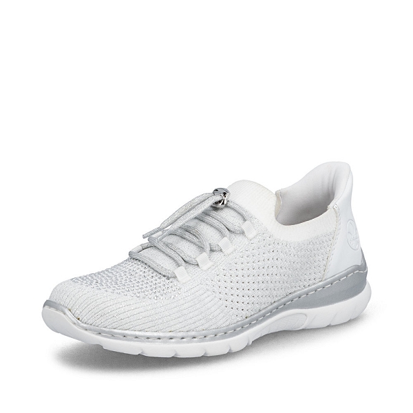 Rieker sneakers l3261 90 argent