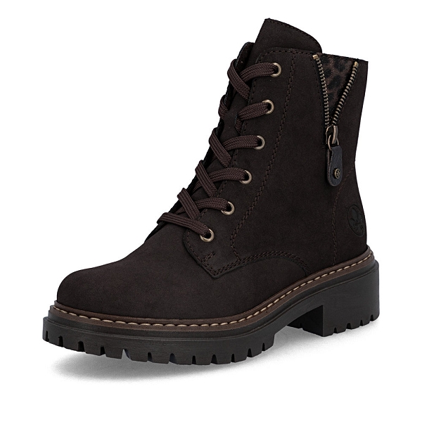 Rieker bottines et boots 72617 25 noir