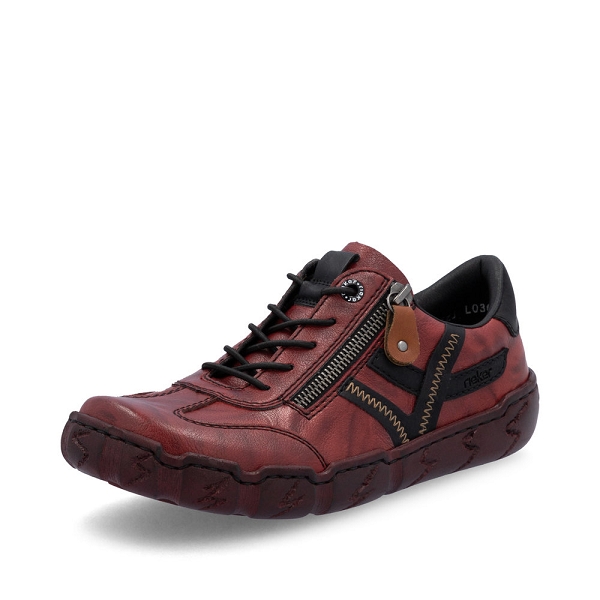 Rieker sneakers l0363 34 rouge