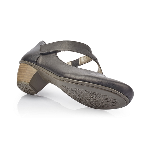 Rieker escarpins femme 41780, Pointure:41 EU, La couleur:noir