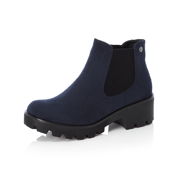 Rieker bottines et boots 99284  14 bleu