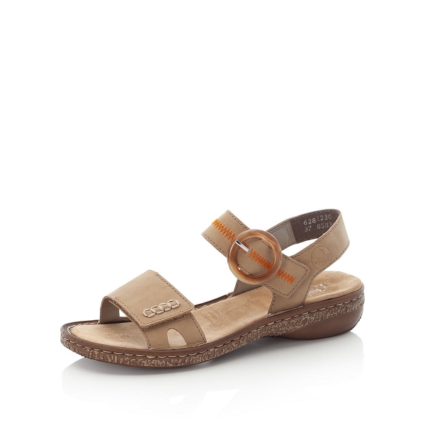 Rieker Femme Sandales 628Z3 Dame Sandale à lanières