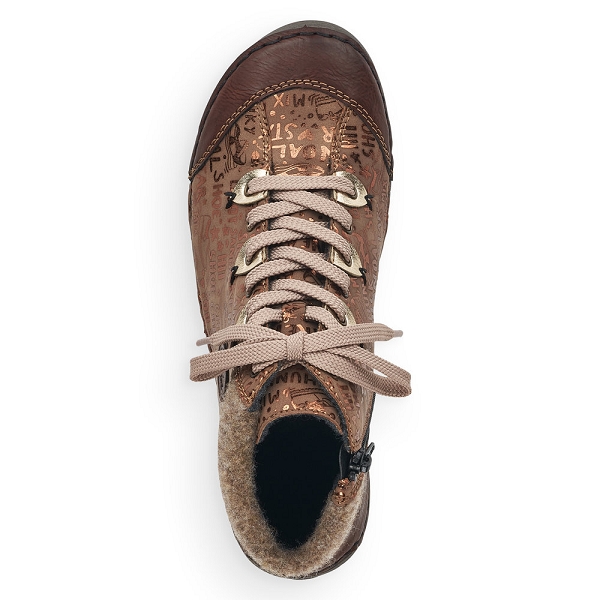 Rieker TESMAN Marrone - Consegna gratuita | ! - Scarpe Stivaletti Donna 59,47