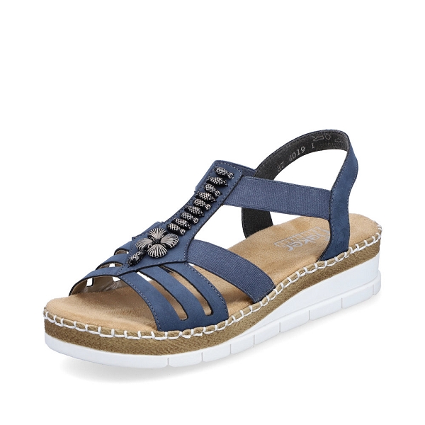 Rieker v1206 14 bleu Rieker Webstore