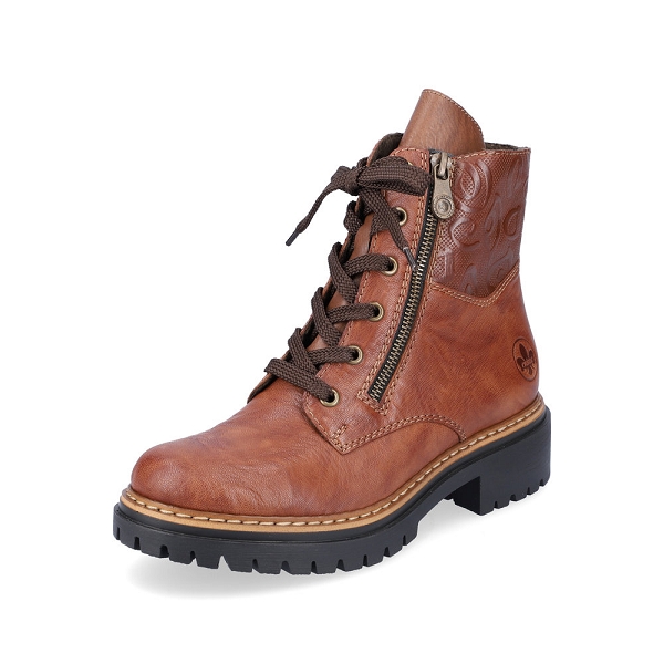 Rieker bottines à lacets discount