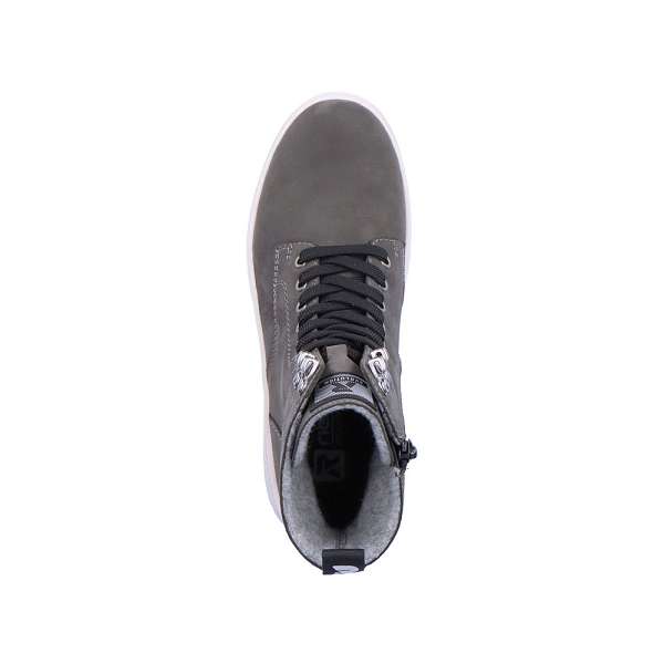 Bottines Kookai En Cuir Gris Taille 40 - Occasion état Correct