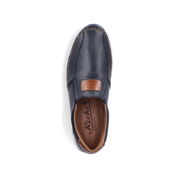 Rieker 07552, Mocassino Uomo, Verde, 42 EU