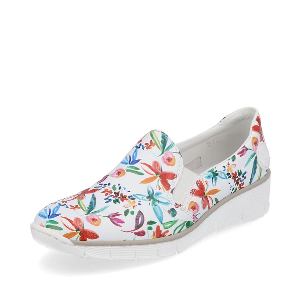 Mocassin Rieker Femme M5666 – Léger, Confortable, Semelle Amortissante | Pour Un Quotidien Détendu
