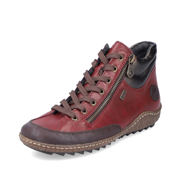 Rieker bottines et boots l7500 35 rouge