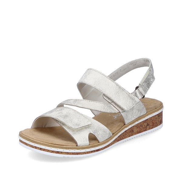 Rieker nu pieds et sandales v3666 60 beige