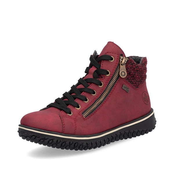 Rieker bottines et boots z4263 35 rouge