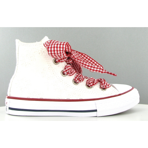 Converse blanche ecriture hotsell rouge