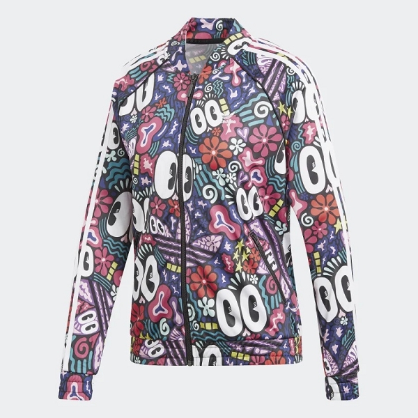 Adidas textile sst track top dv2659 multicolore Rieker Webstore