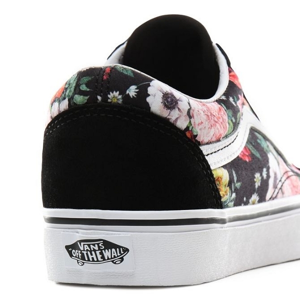 garden floral old skool shoes