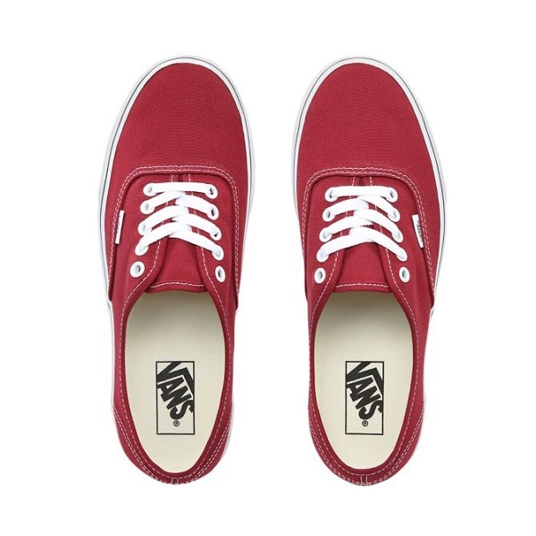 Vans authentic rouge femme clearance