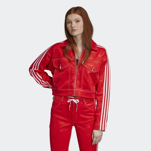Adidas textile tracktop red ek4785 rouge Rieker Webstore