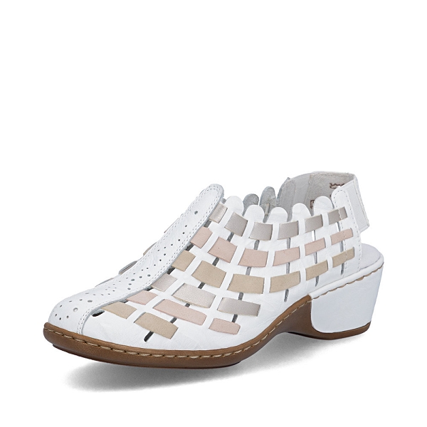 Rieker escarpins 47156 83 blanc