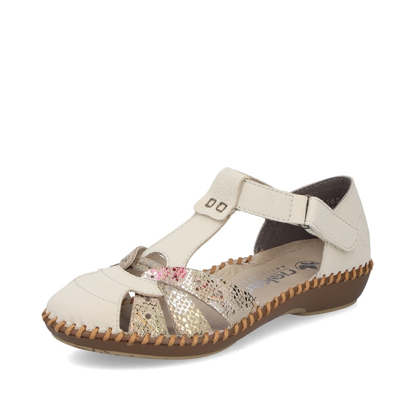 Rieker nu pieds et sandales m1655 62 beige