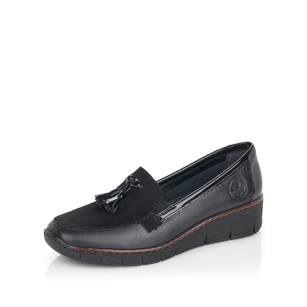 Rieker mocassins 53771 00 noir