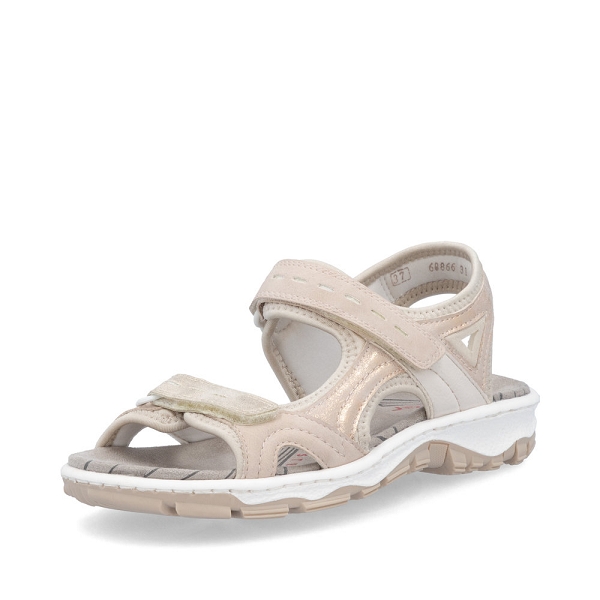 Rieker nu pieds et sandales 68866 31 rose
